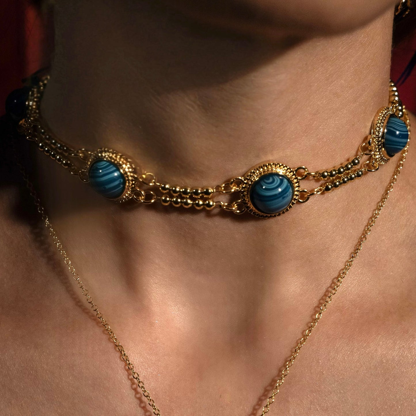 Elizabeth’s Blue Choker