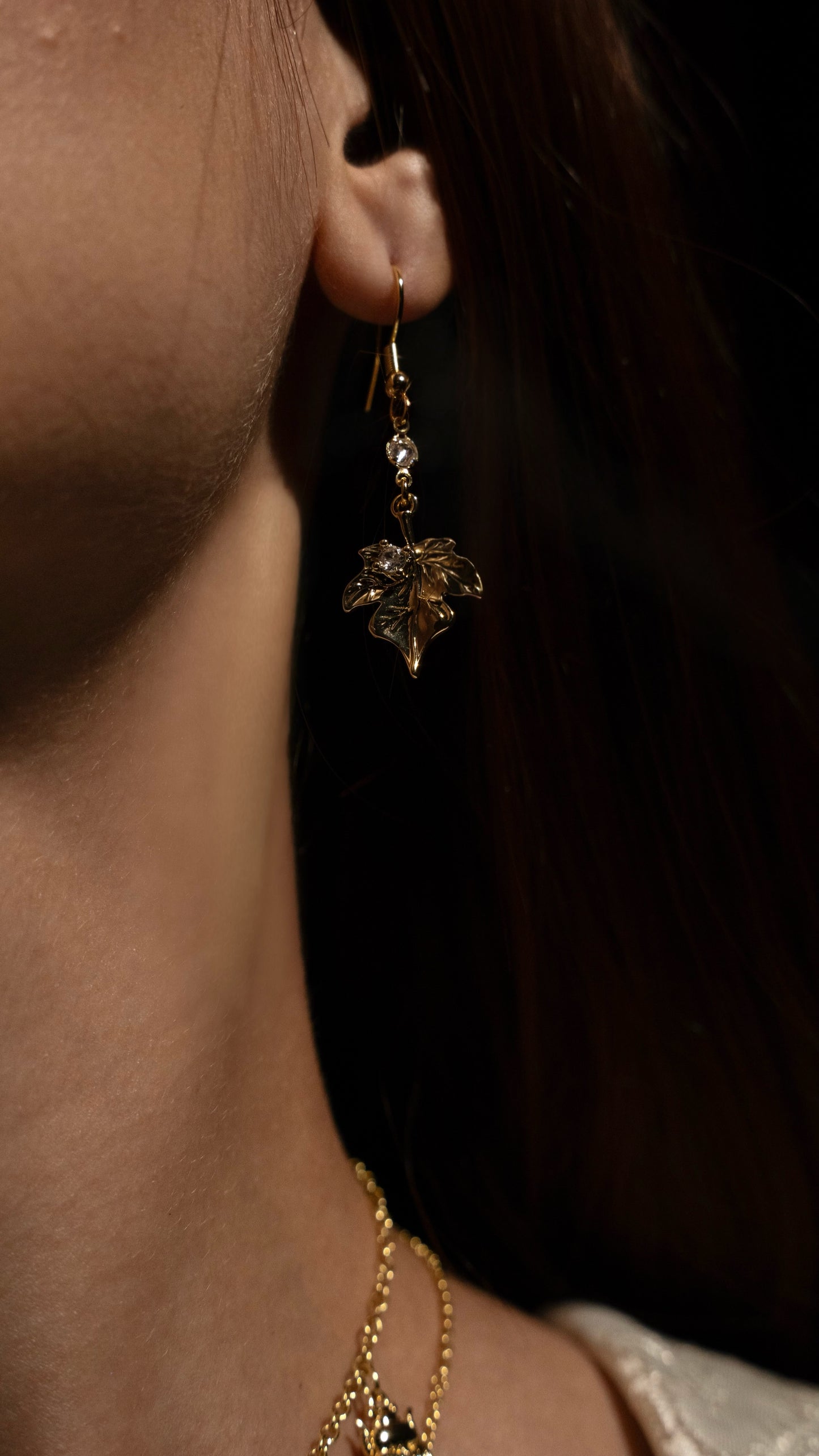 Elizabeth’s Leaf Earrings