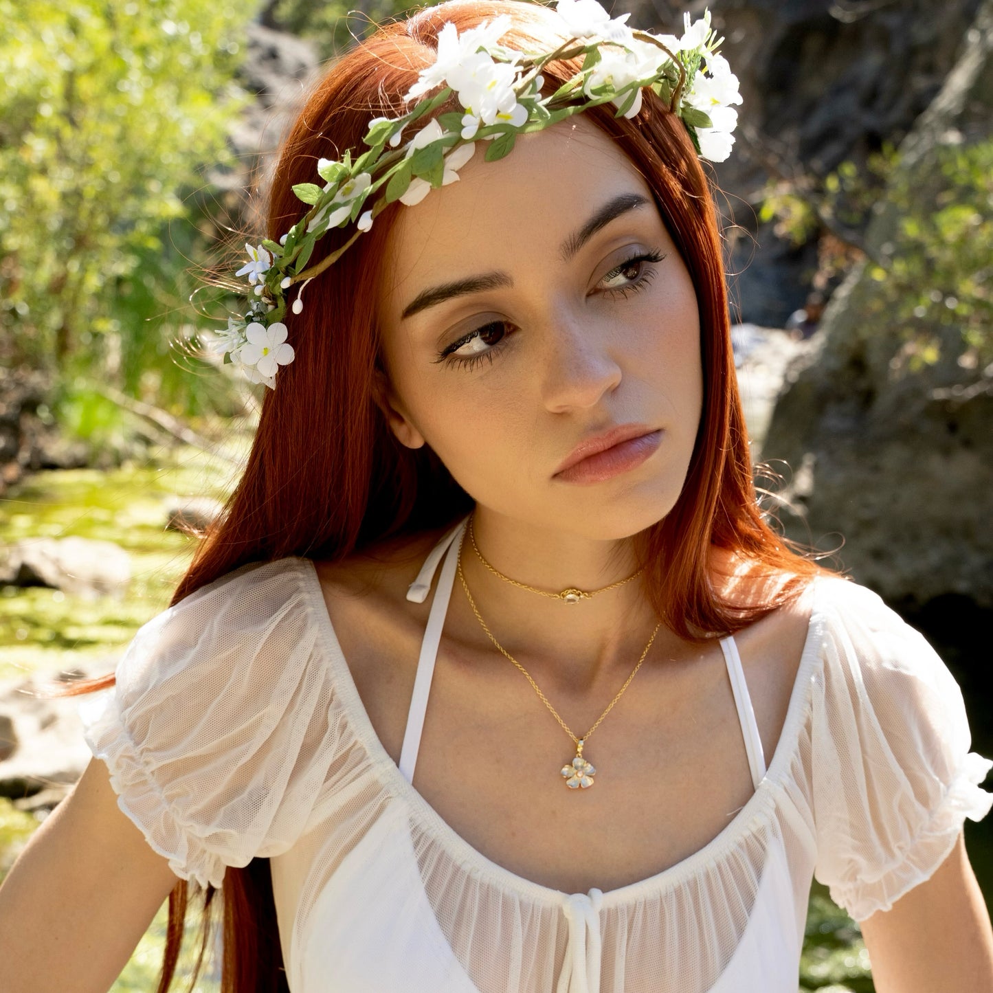 Nymphs Crystal Choker