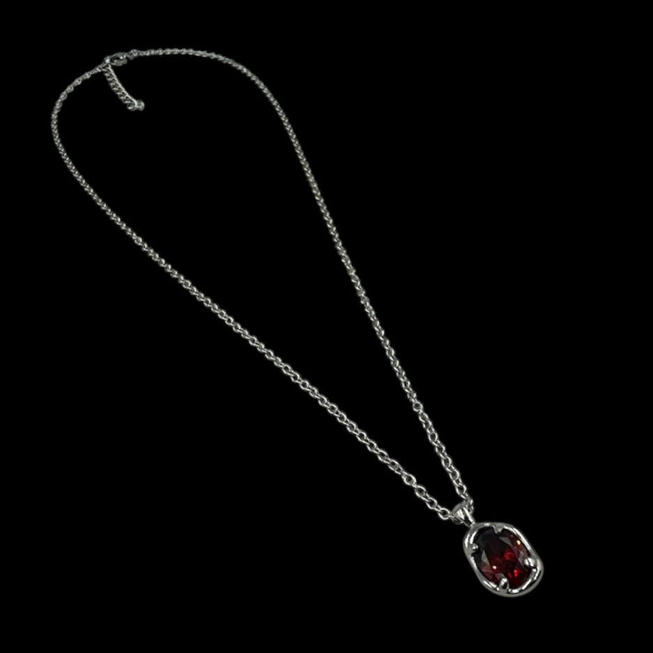 Silver Vampiric Amulet Necklace