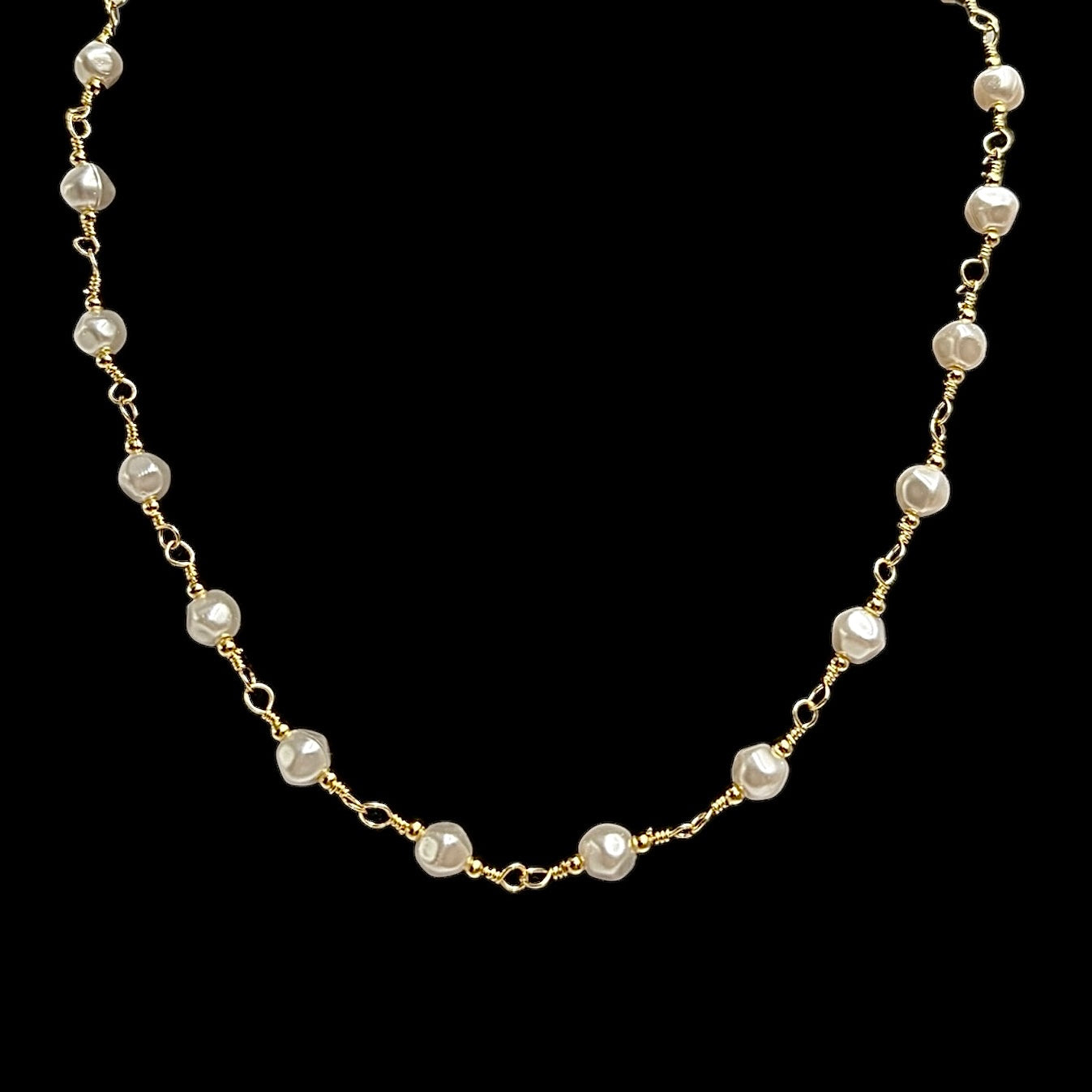 Amphitrite Pearl Choker