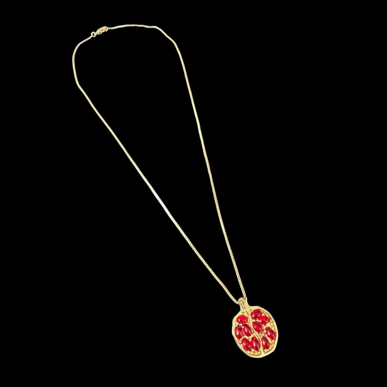 Persephone’s Pomegranate Necklace