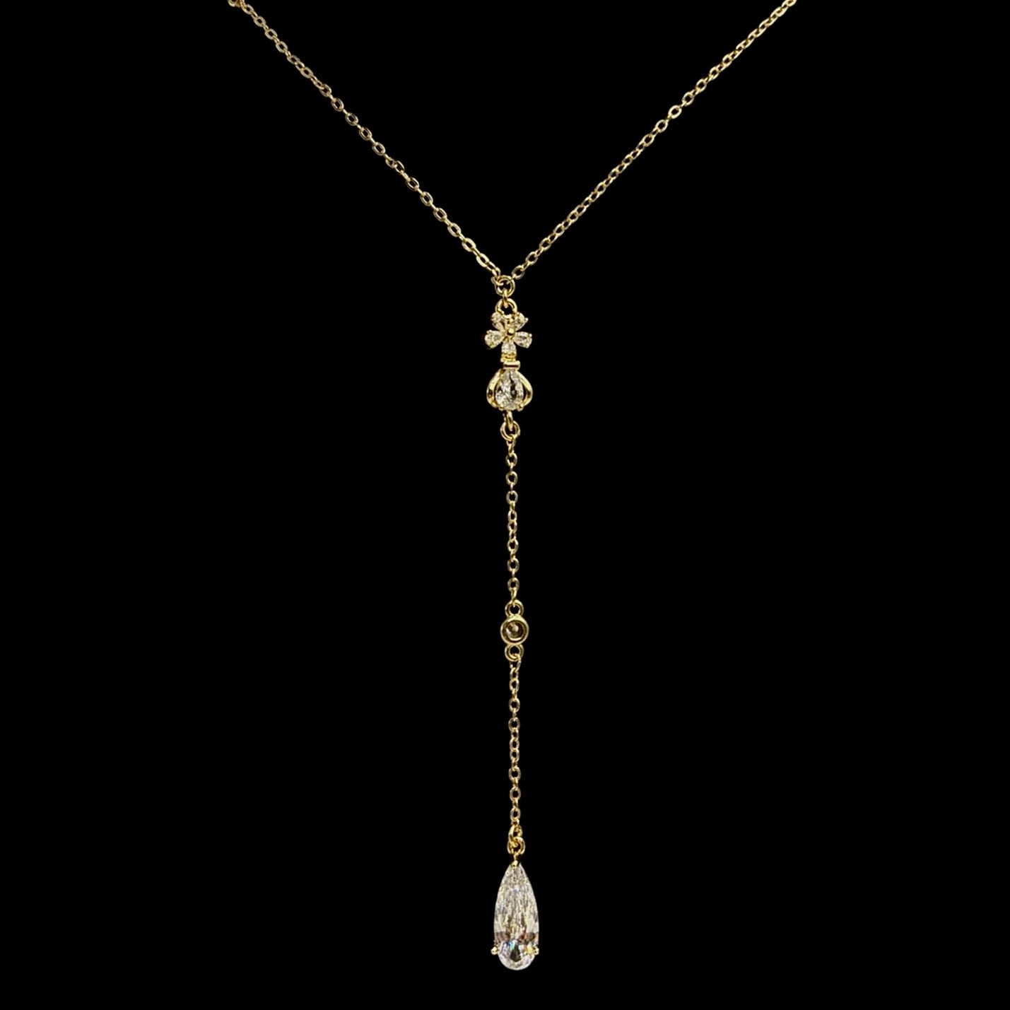 Floral Diamond Chain Rosary