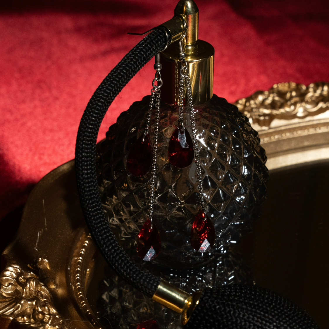 Dripping Blood Earrings