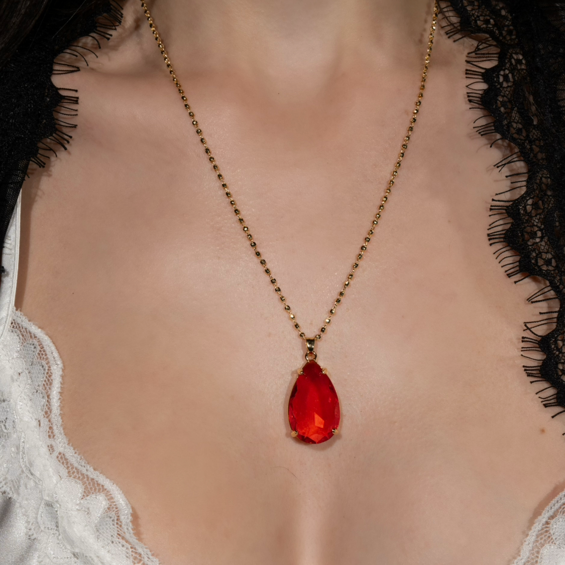 Carmilla Amulet Gold Necklace